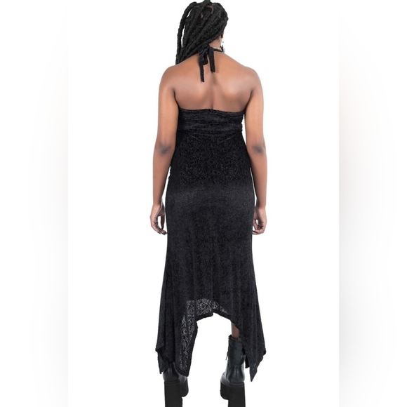 NWT KILLSTAR STARRY EYED VELVET MAXI DRESS - Picture 2 of 5